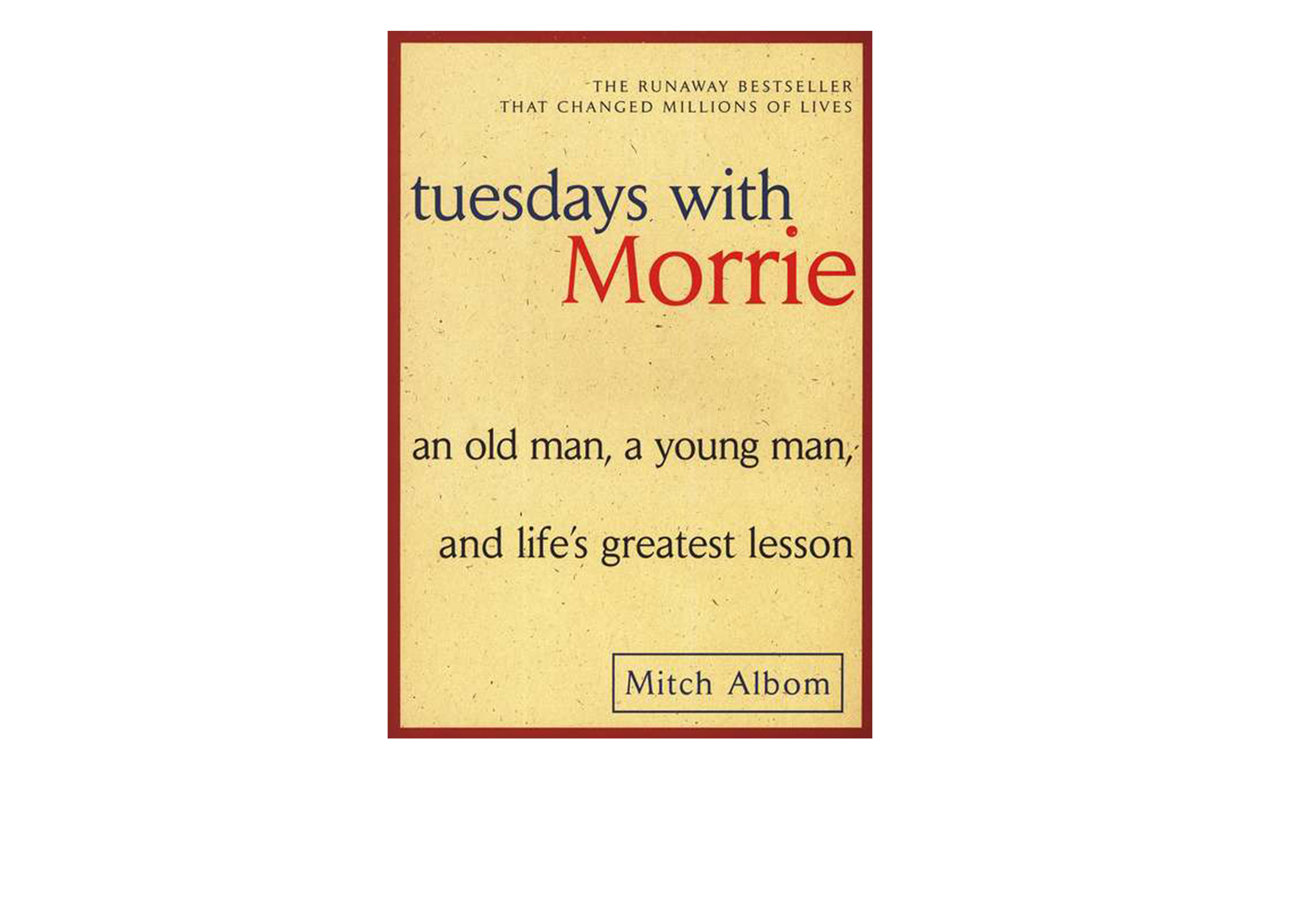 Tuesdays with Morrie book cover